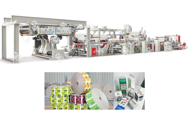 Coating compound machine supplier recommended-WSFM1100-2000 full automatic milk box Coating compound machine supplier recommended-WSFM1100-2000 full automatic milk box